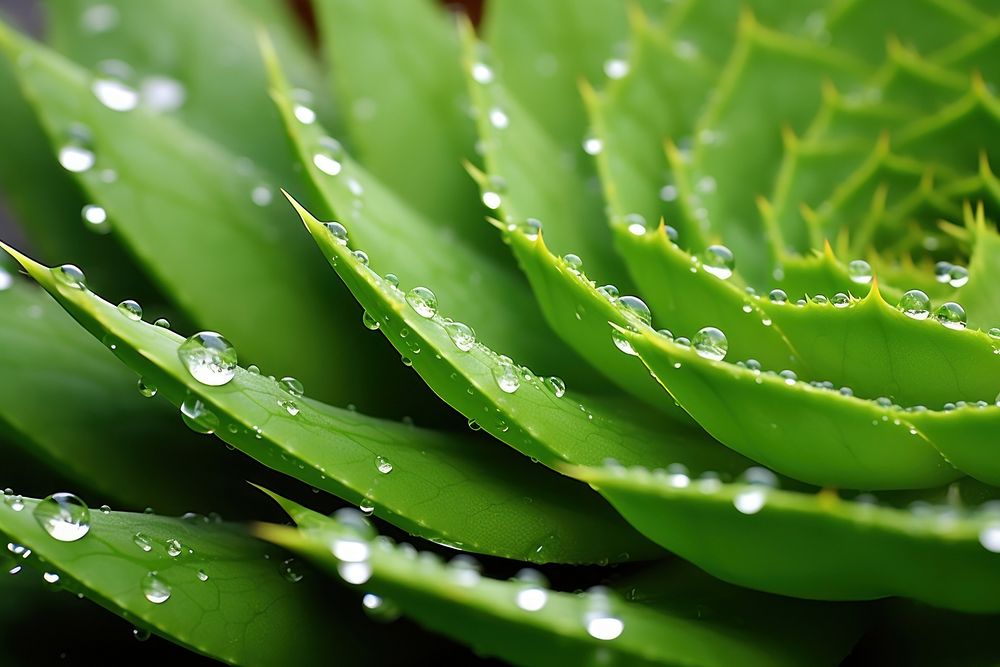 Aloe nature plant green. AI generated Image by rawpixel.