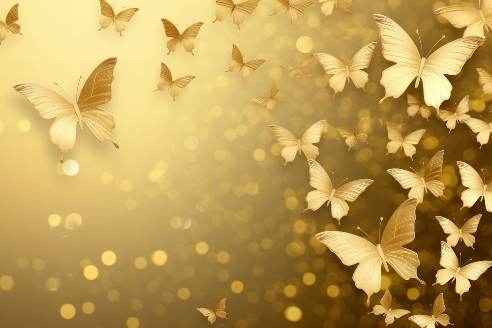 Butterfly background backgrounds sunlight outdoors. AI generated Image by rawpixel.