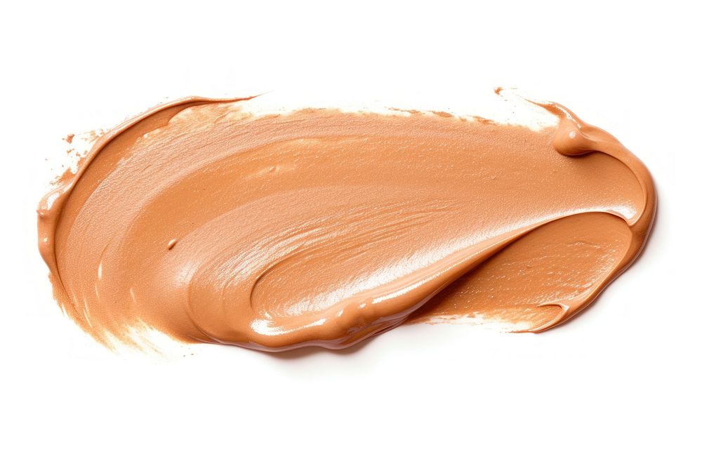 Cosmetics brown white background dessert. AI generated Image by rawpixel.