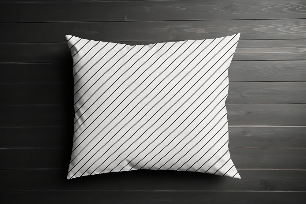 Striped pillow cushion cover