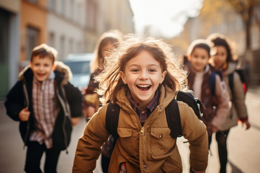 Group happy joyful school kids | Free Photo - rawpixel