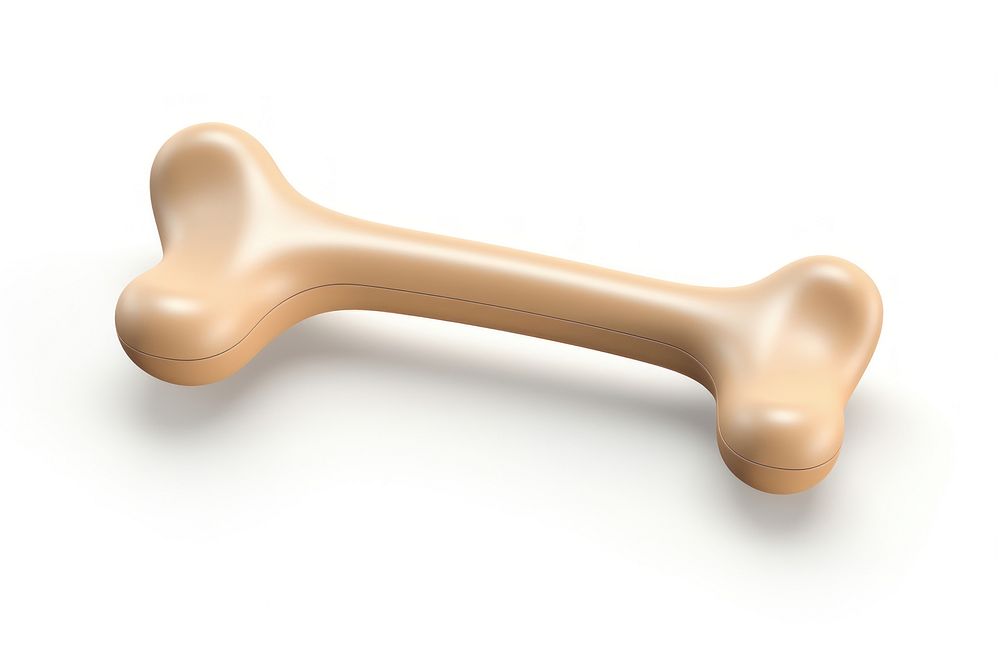 Dog toy bone white background simplicity furniture. AI generated Image by rawpixel.