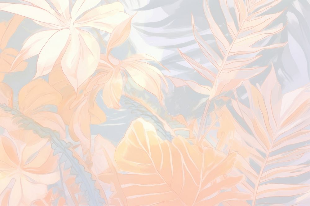Jungle tropical backgrounds outdoors pattern. AI generated Image by rawpixel.