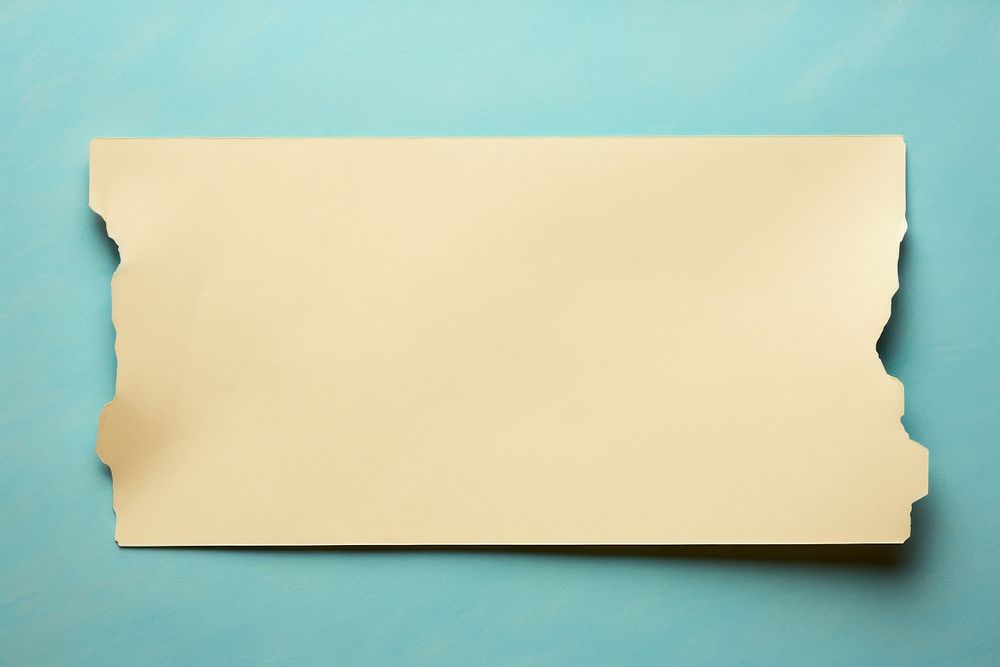 Cyan paper rectangle textured document. AI generated Image by rawpixel.