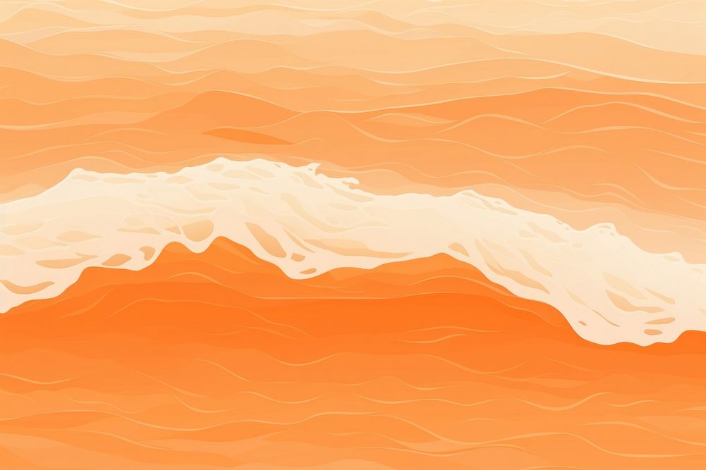 Ocean water texture backgrounds nature orange color. AI generated Image by rawpixel.