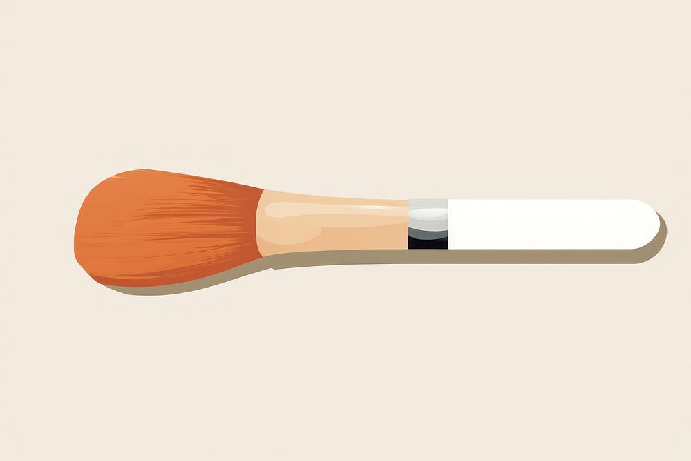 Brush texture tool paintbrush cosmetics. AI generated Image by rawpixel.