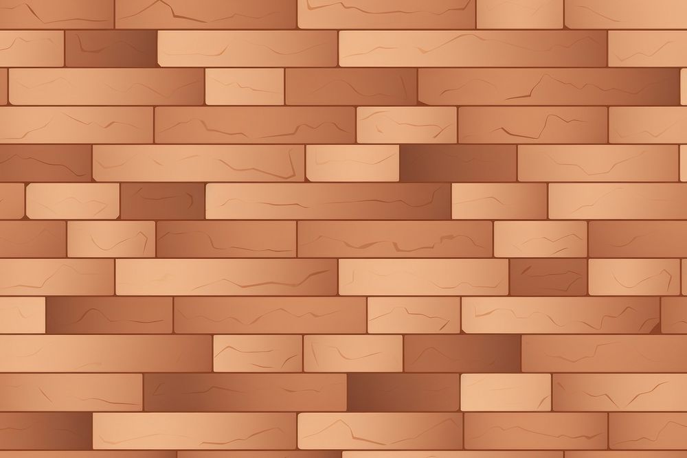 Brown bricks texture architecture backgrounds flooring. AI generated Image by rawpixel.