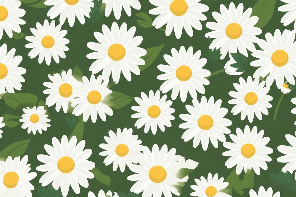 Daisy texture backgrounds flower plant. AI generated Image by rawpixel.