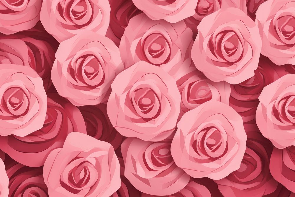 Rose texture backgrounds pattern flower. AI generated Image by rawpixel.