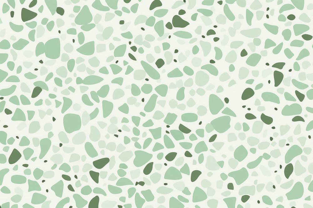 Terrazzo texture backgrounds pattern green. AI generated Image by rawpixel.