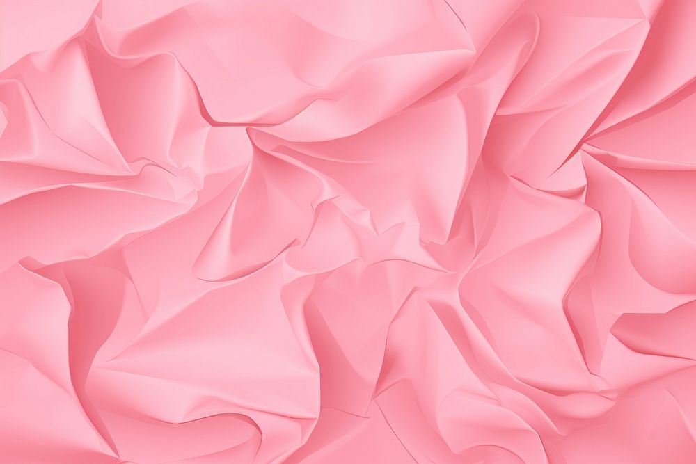 Crumpled paper texture backgrounds petal pink. AI generated Image by rawpixel.