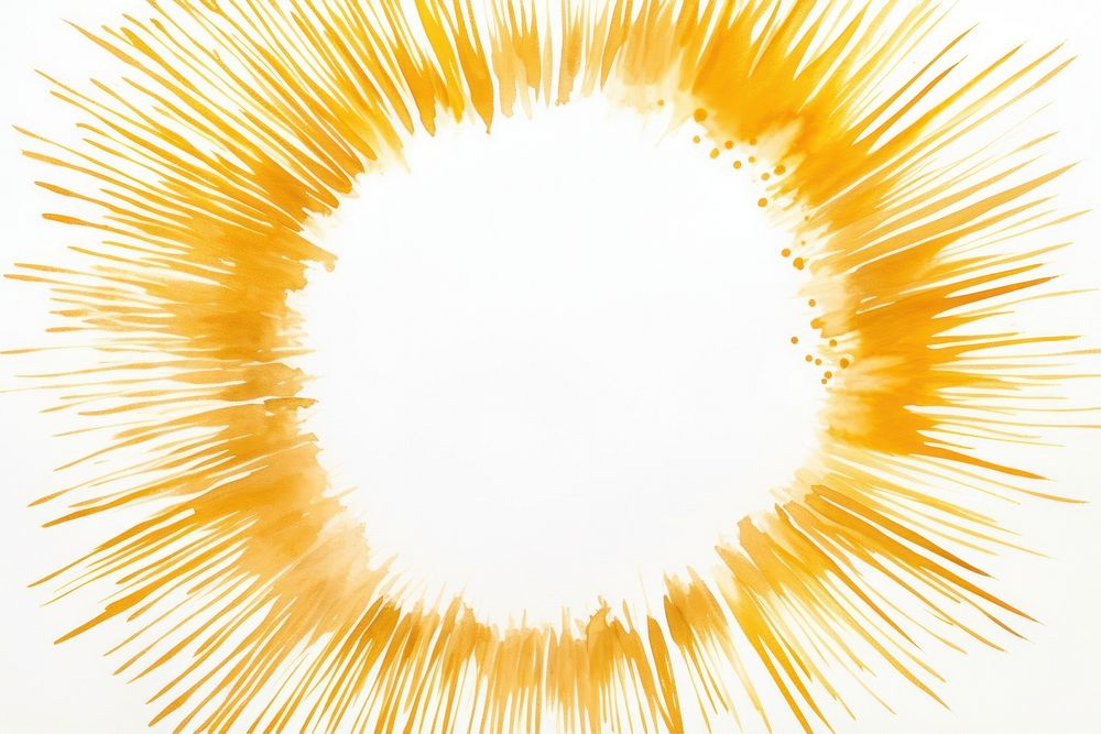 Sun border frame backgrounds drawing sketch. AI generated Image by rawpixel.