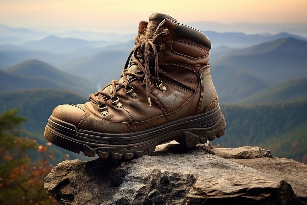 Hiking footwear shoe protection. AI generated Image by rawpixel.