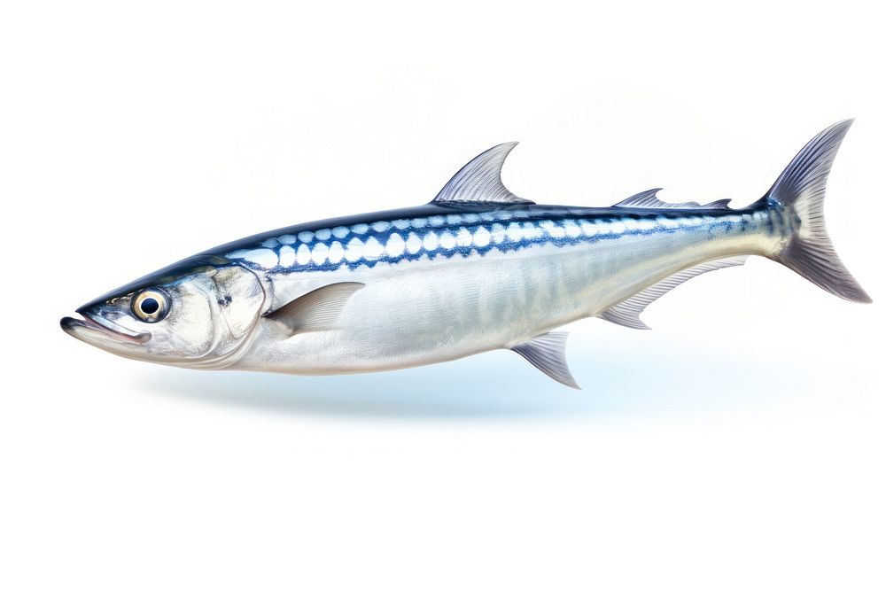 Atlantic mackerel fish seafood sardine animal. AI generated Image by rawpixel.