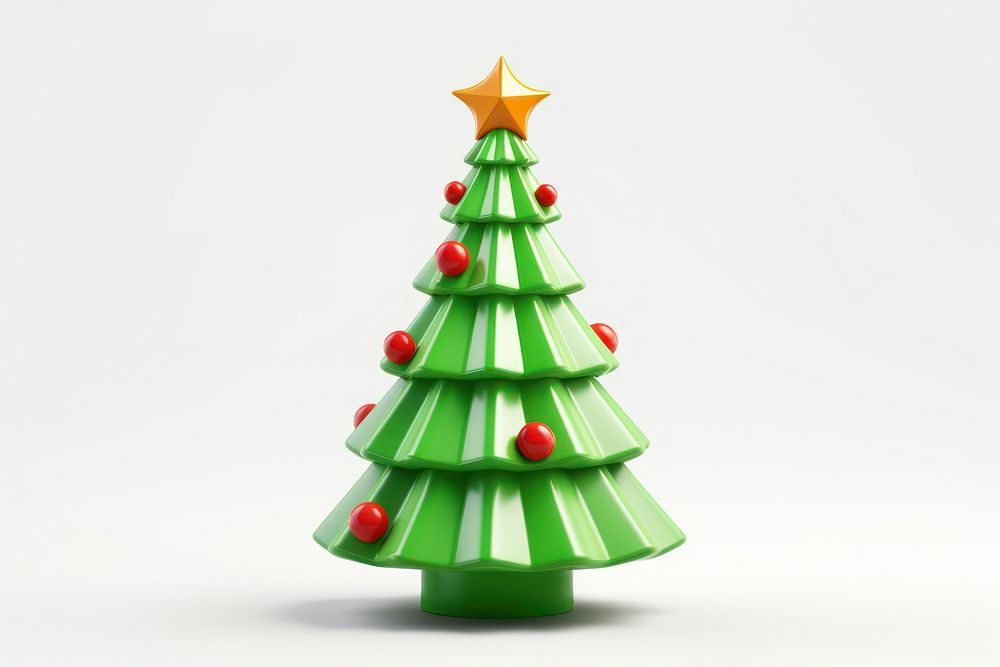 Christmas tree figure toy illuminated celebration. AI generated Image by rawpixel.