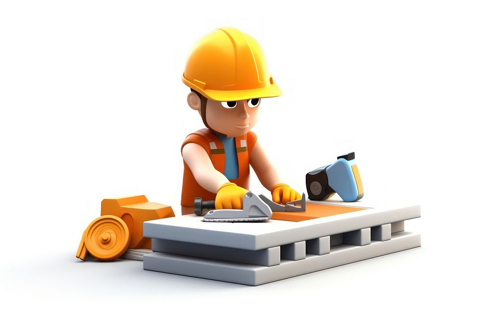Work on construction hardhat helmet worker. AI generated Image by rawpixel.