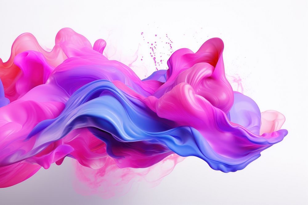 Abstract Of Flowing Colors purple abstract flowing. AI generated Image by rawpixel.