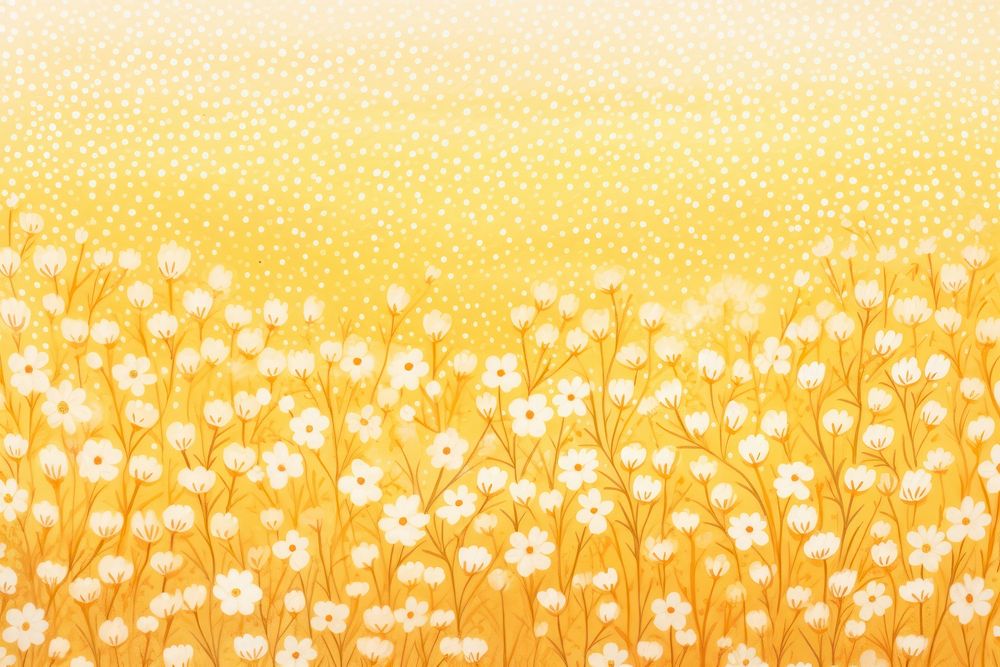 Yellow flower garden backgrounds outdoors Free Photo Illustration