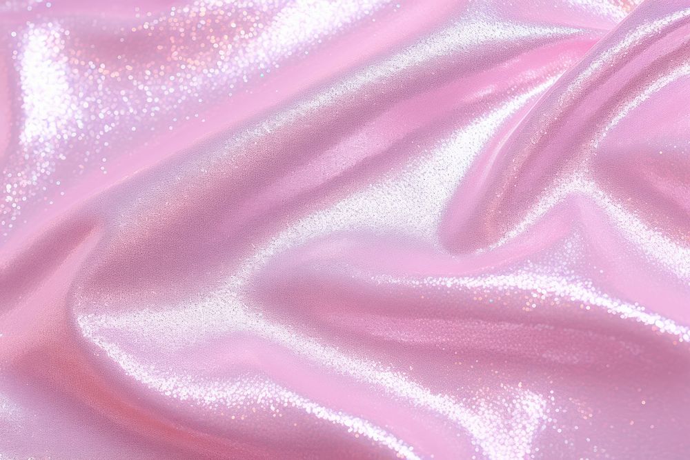 Light pink holographic textured backgrounds glitter silk. 