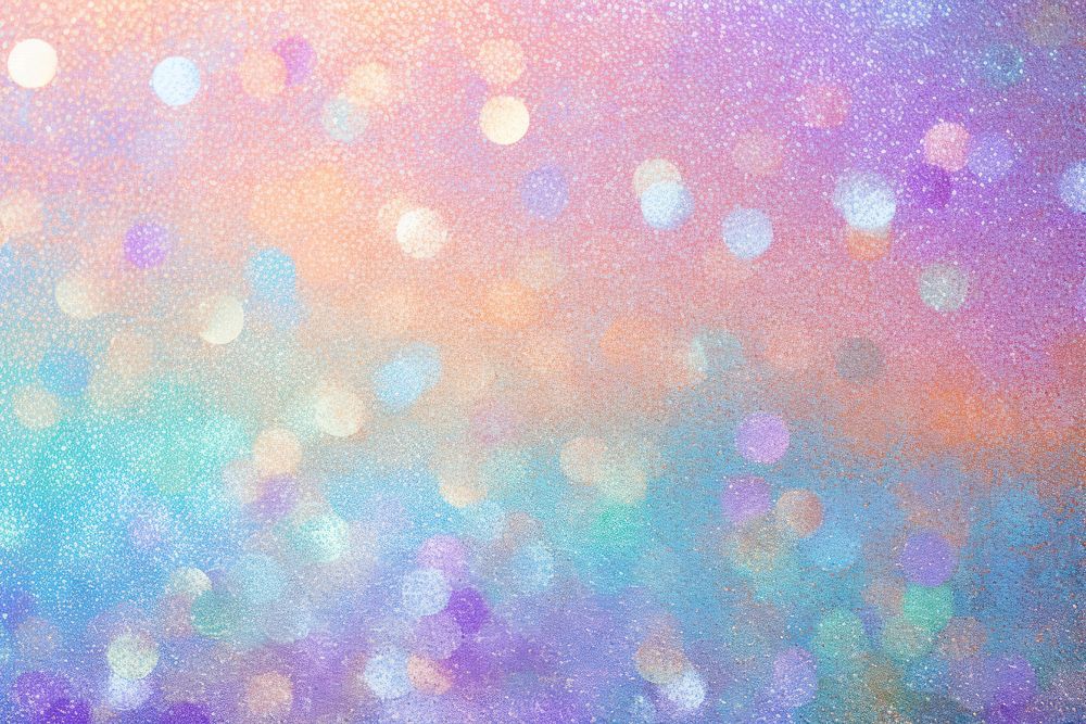 Light rainbow holographic textured glitter backgrounds pattern. AI generated Image by rawpixel.