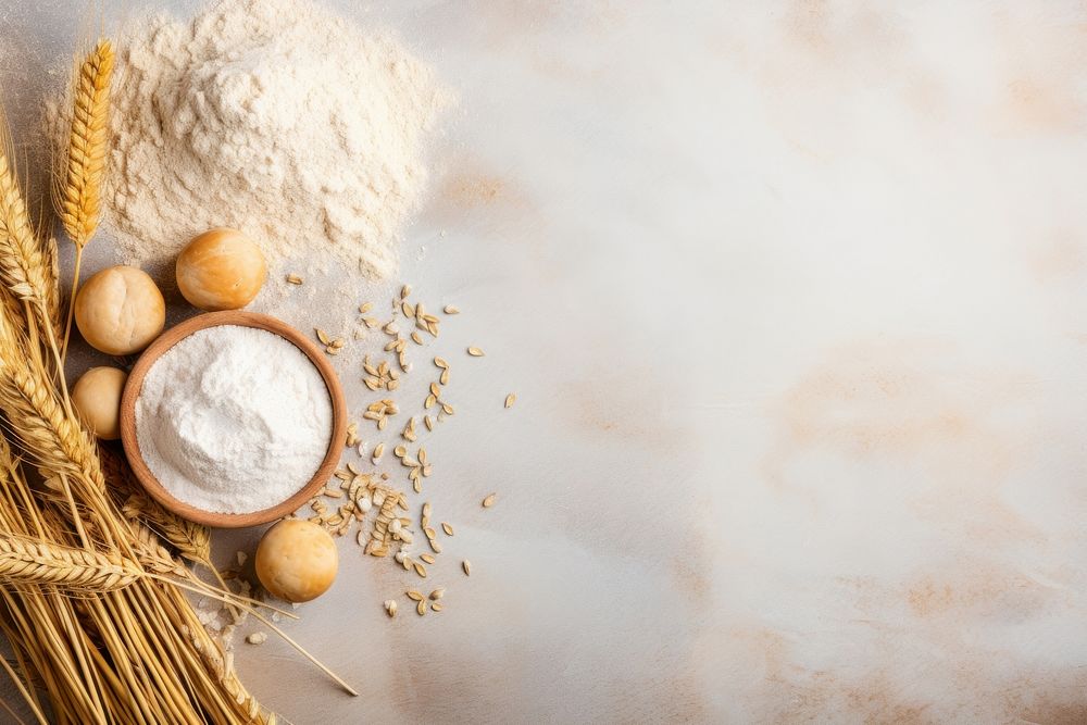 Baking powder flour food. AI generated Image by rawpixel.