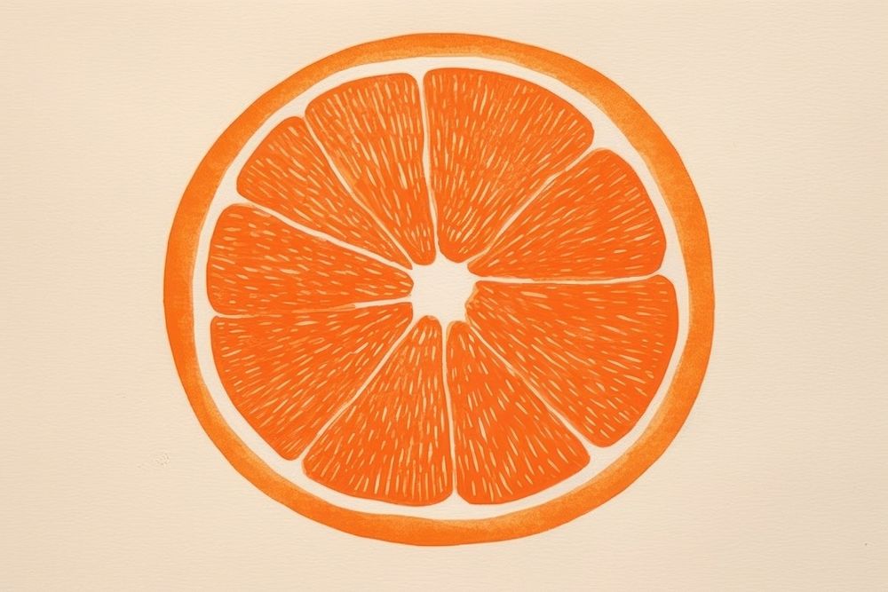 Orange grapefruit shape plant. AI generated Image by rawpixel.