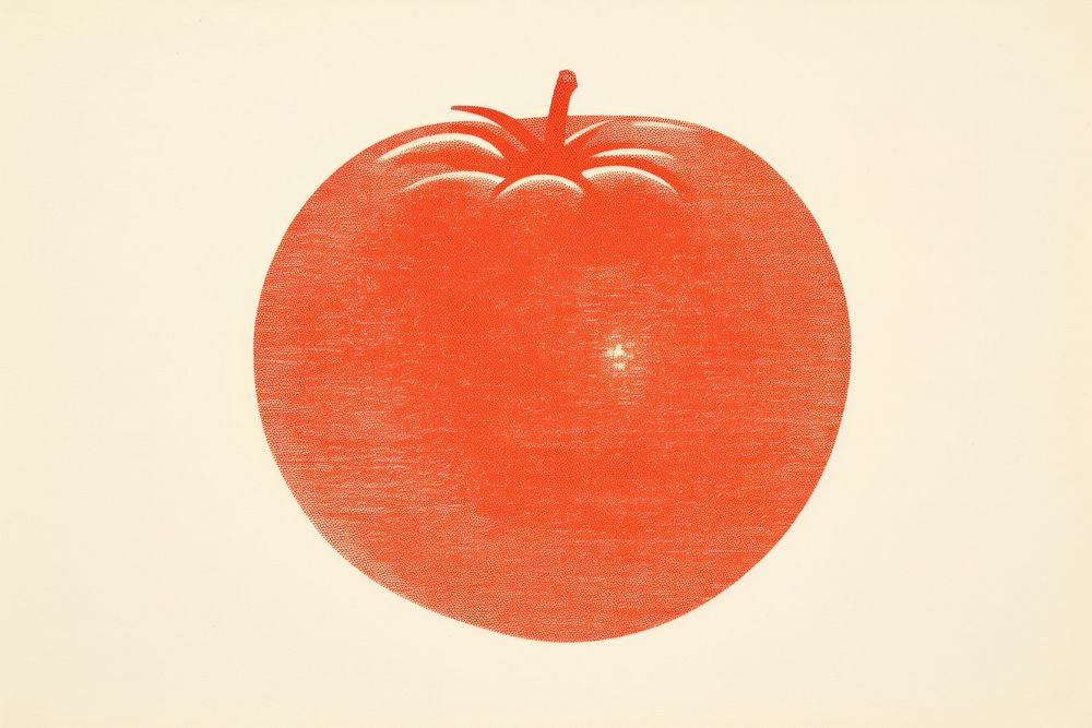 Tomato apple fruit food. AI generated Image by rawpixel.