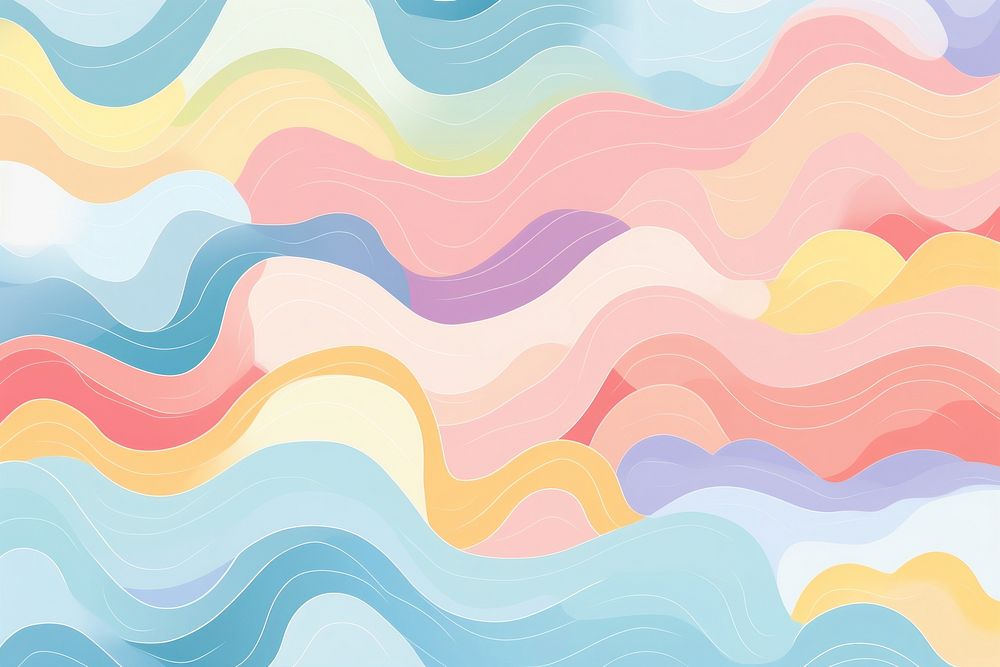 Rainbow pattern graphics backgrounds. AI generated Image by rawpixel.