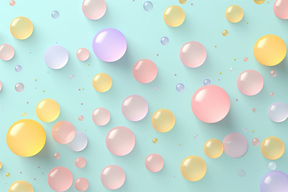 Pastel backgrounds confetti balloon. AI generated Image by rawpixel.