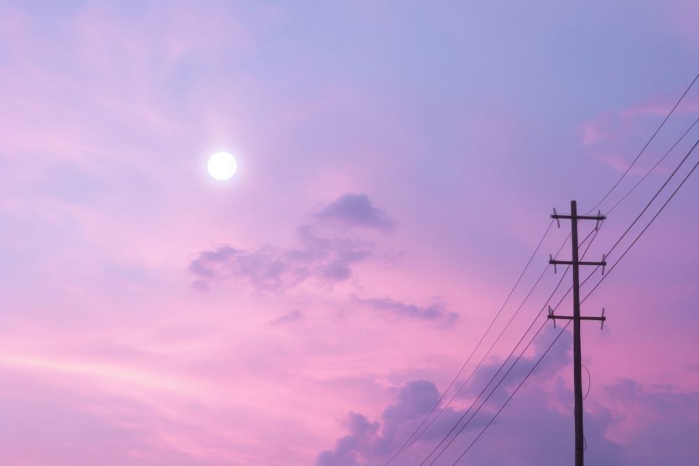 Sky moon outdoors nature. AI | Free Photo - rawpixel