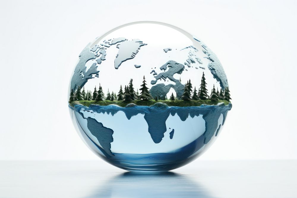 World sphere planet globe. AI generated Image by rawpixel.