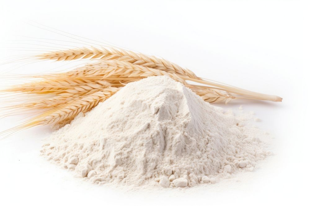 Wheat flour powder food ingredient. AI generated Image by rawpixel.