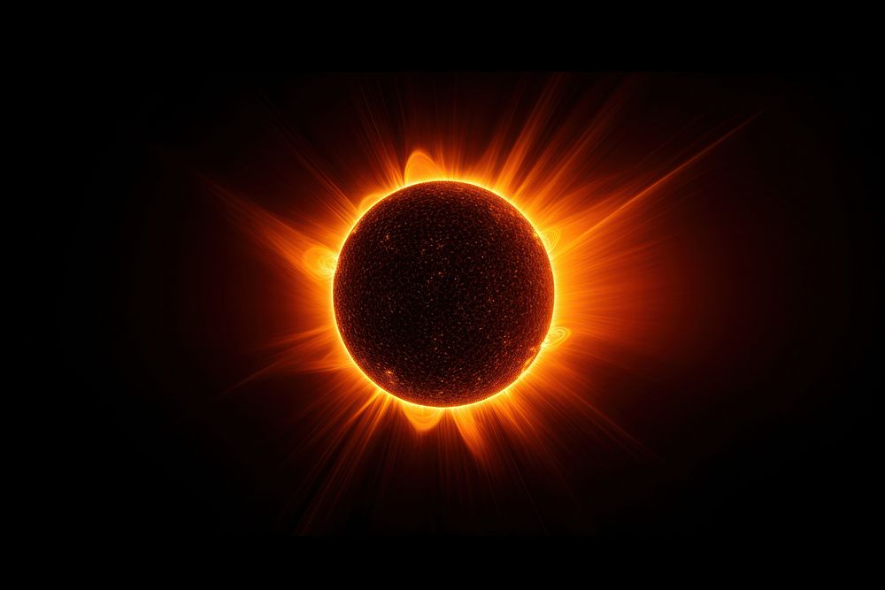 World astronomy outdoors eclipse. AI generated Image by rawpixel.