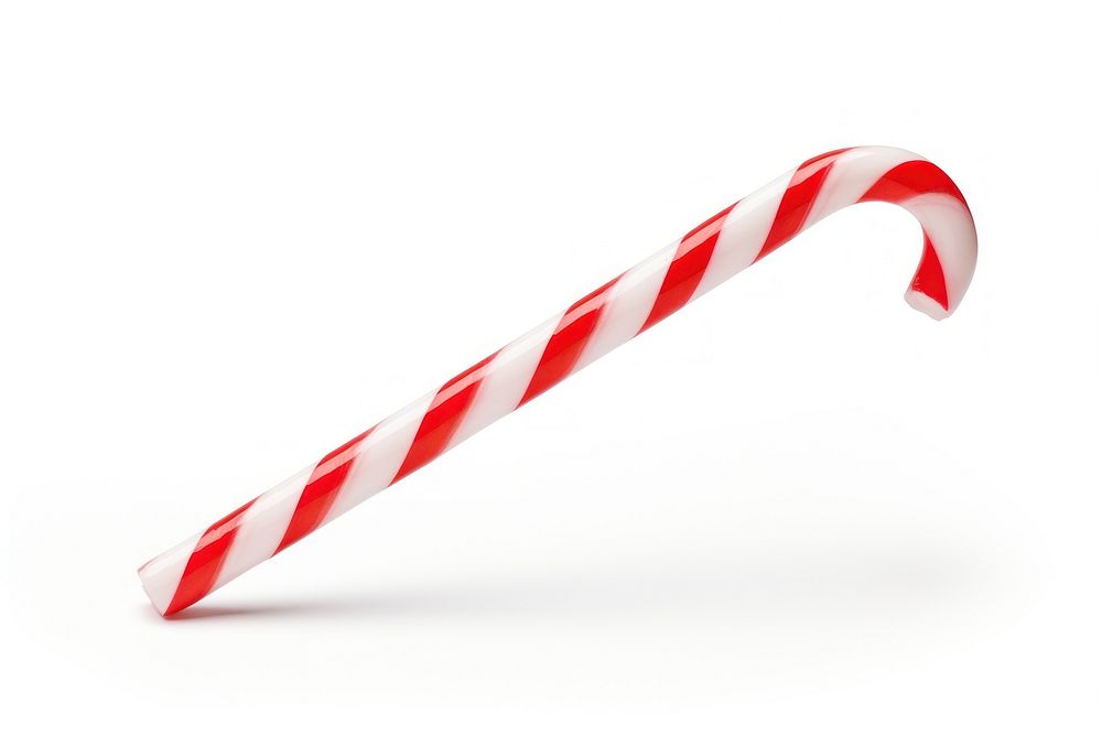 Candy cane candy confectionery white background. AI generated Image by rawpixel.