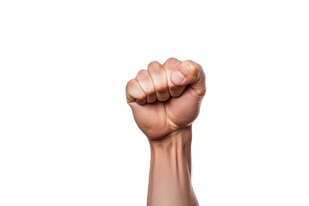Hand Fist Punching hand finger fist. AI generated Image by rawpixel.