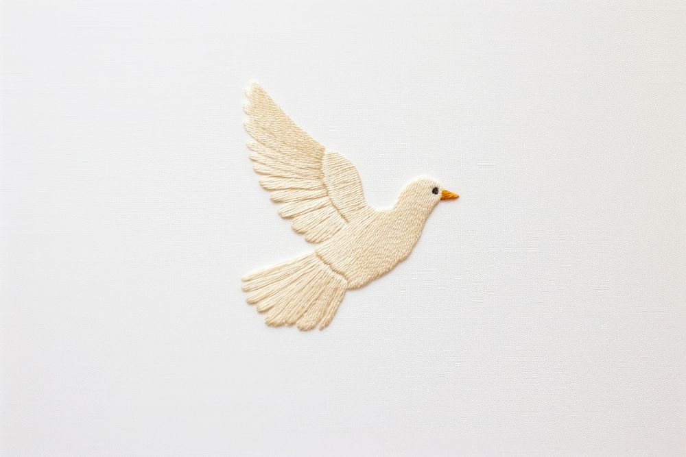 Peace dove animal white bird. AI generated Image by rawpixel.