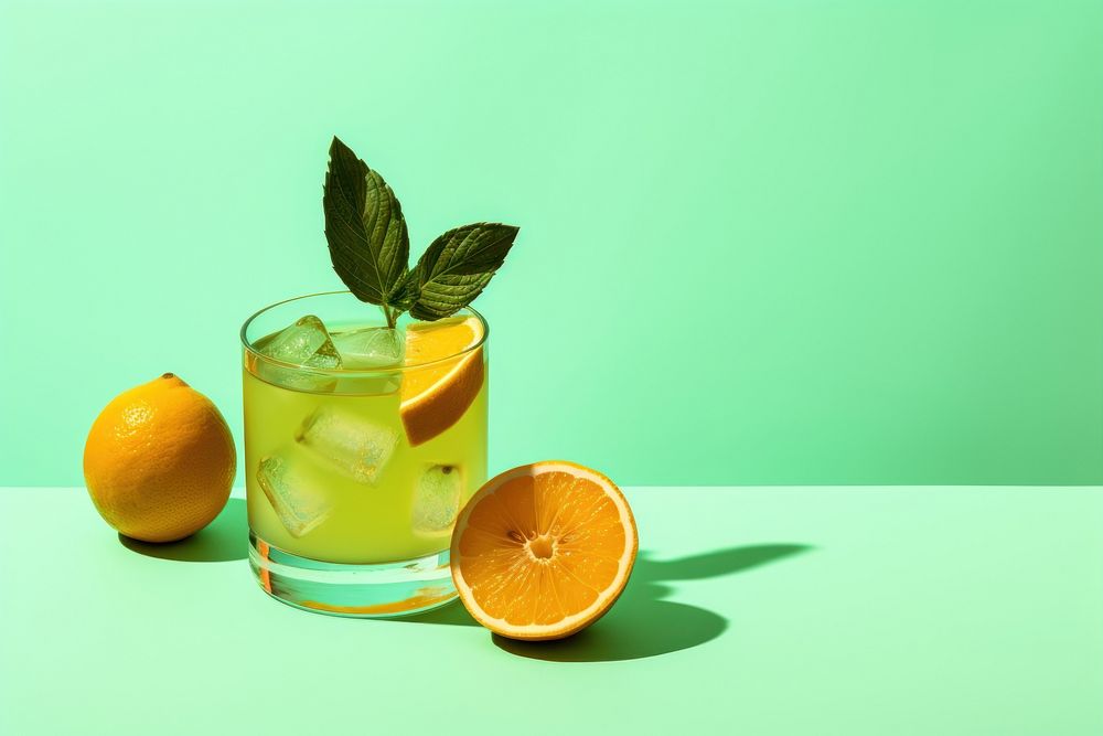 Cocktail lemonade fruit drink. AI generated Image by rawpixel.