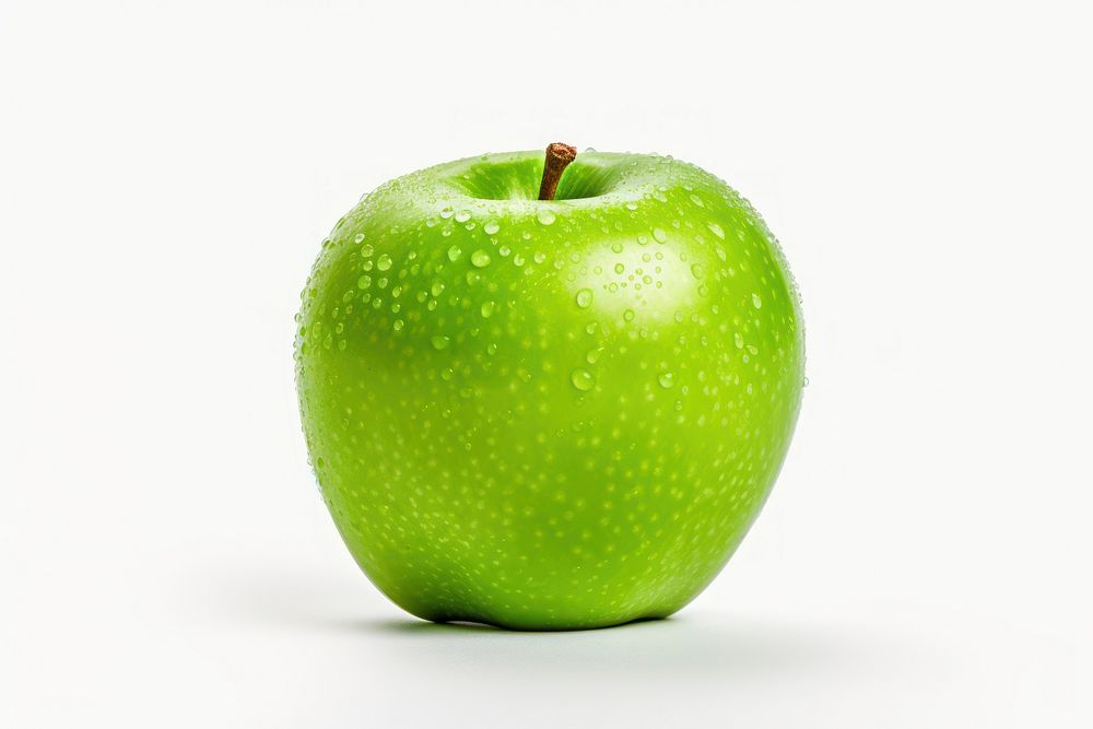 Geen apple fruit plant food. AI generated Image by rawpixel.
