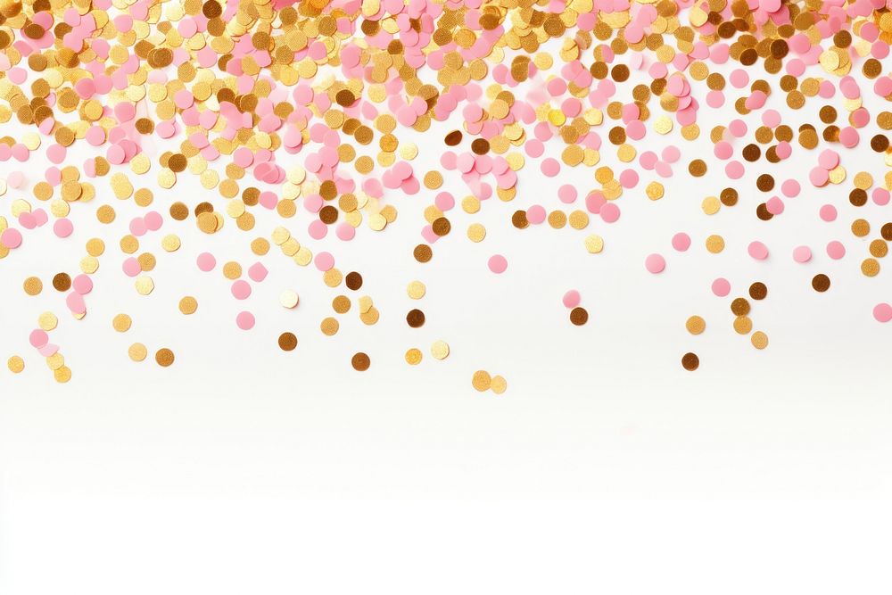 Border backgrounds confetti glitter. AI generated Image by rawpixel.
