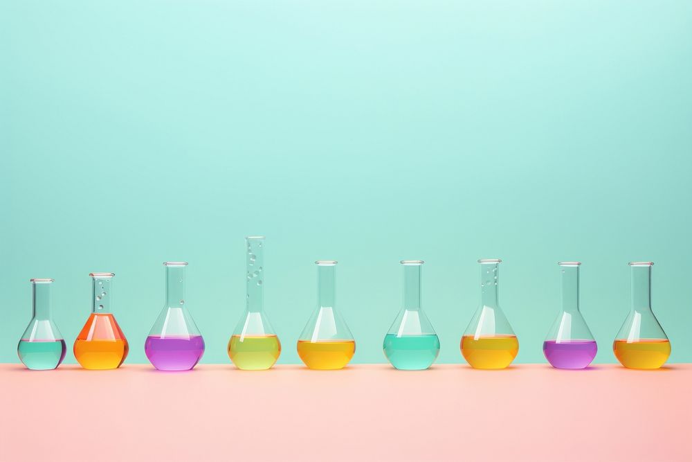 Science glass laboratory chemistry. AI generated Image by rawpixel.