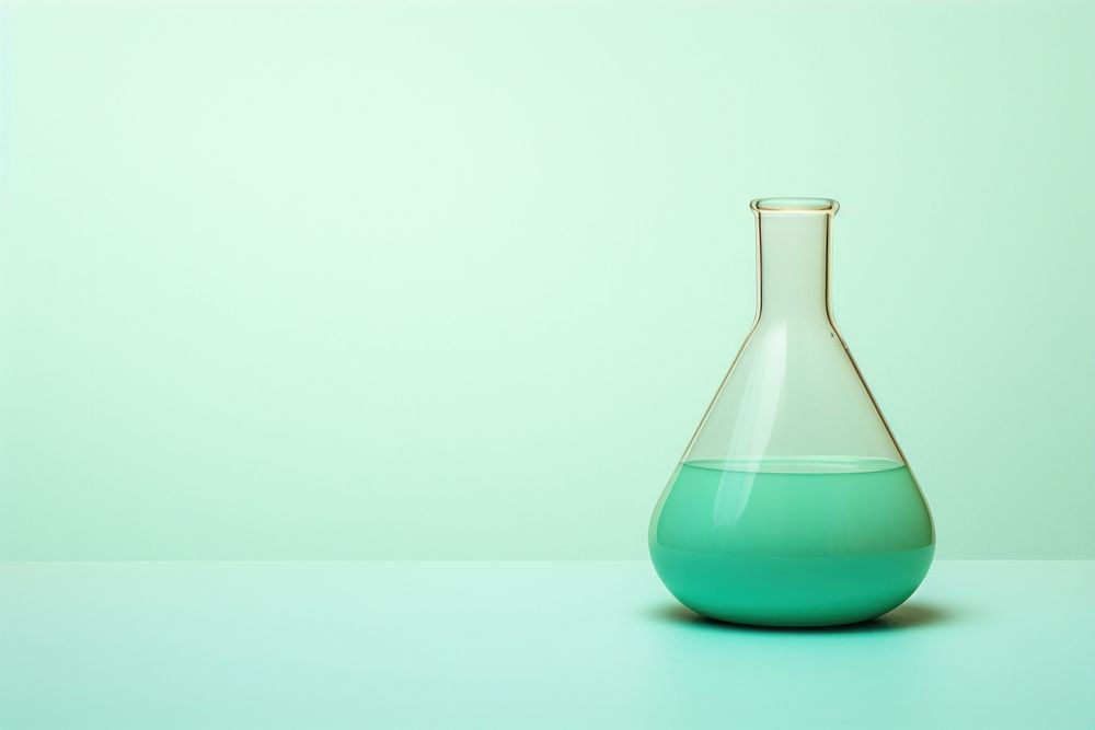 Science glass vase biotechnology. AI generated Image by rawpixel.