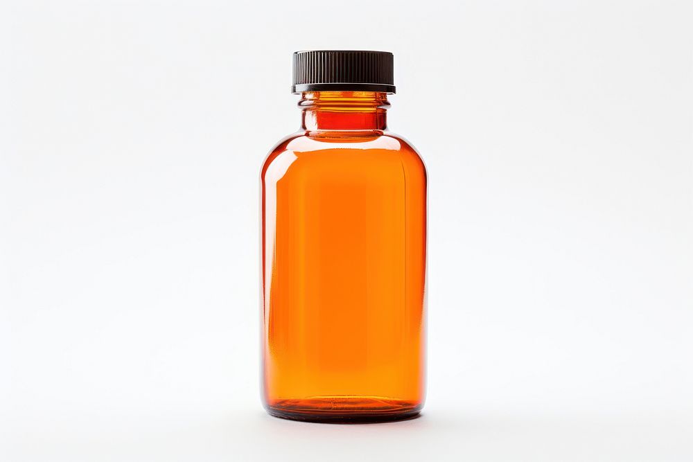 Liquid medicine bottle perfume glass. AI generated Image by rawpixel.