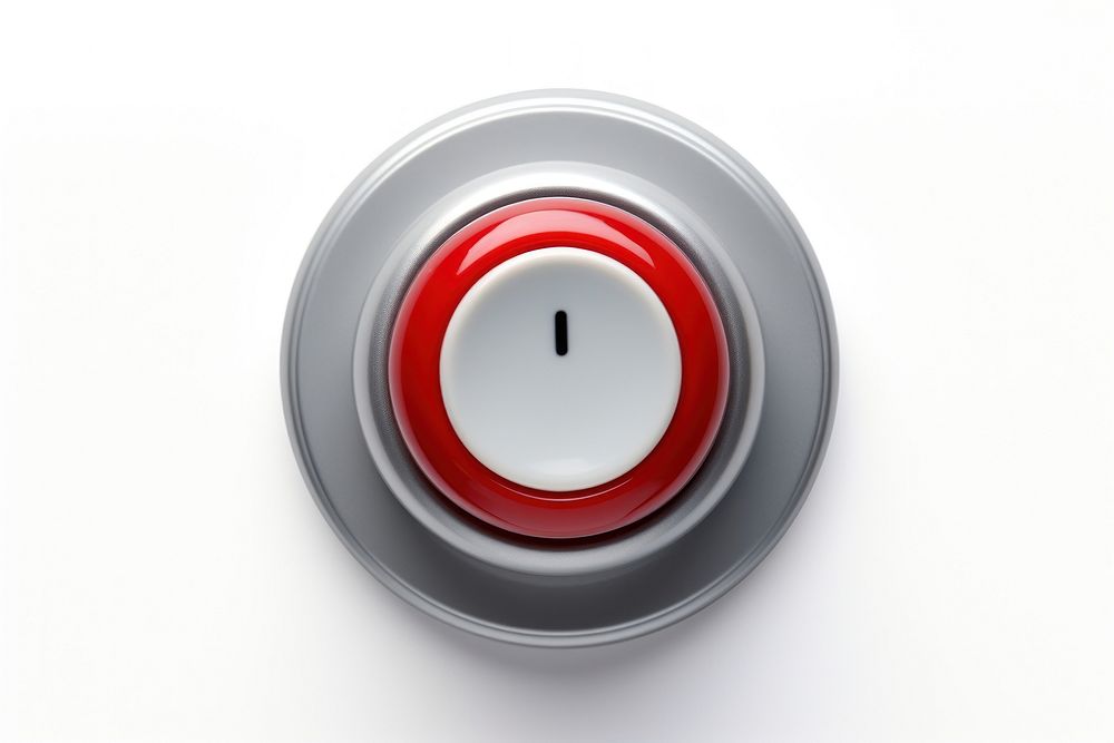 Volume adjusting button white background technology security. AI generated Image by rawpixel.