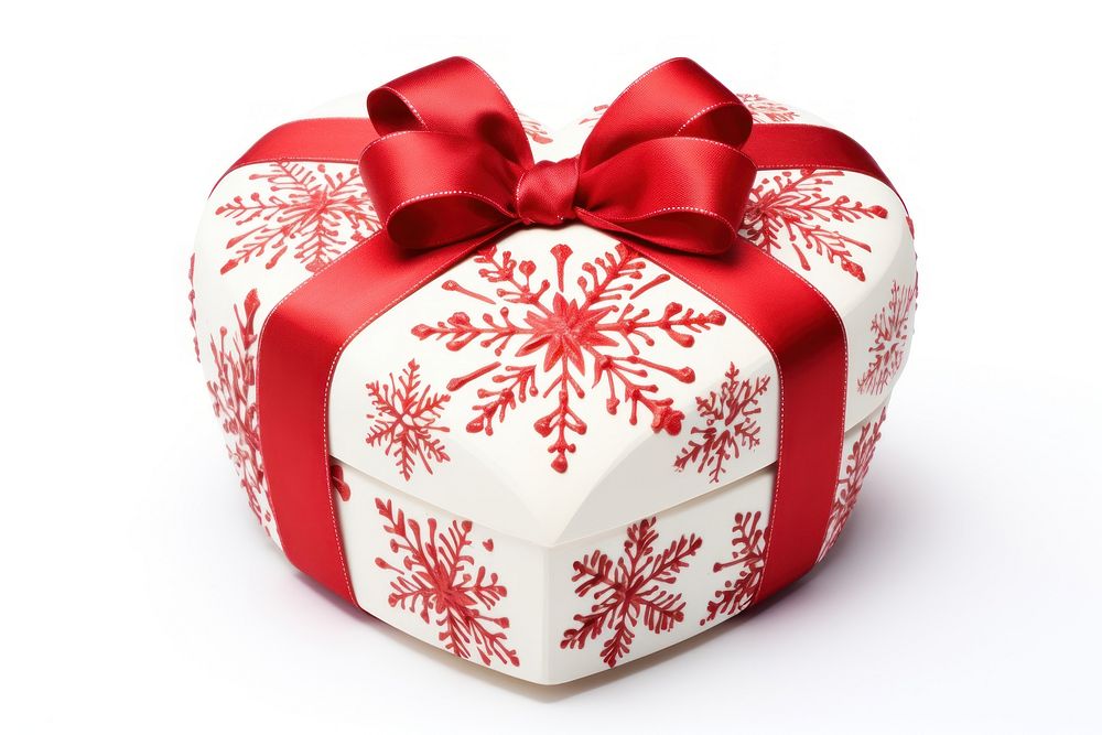 Gift box christmas pattern ribbon. AI generated Image by rawpixel.