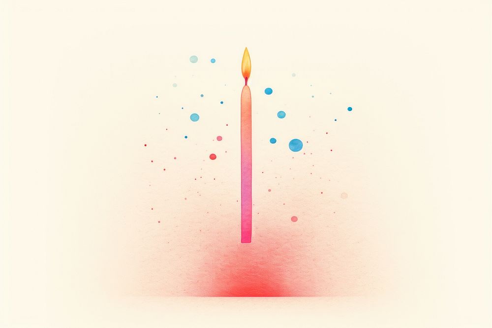 Birthday candle fire illuminated creativity. | Premium Photo ...