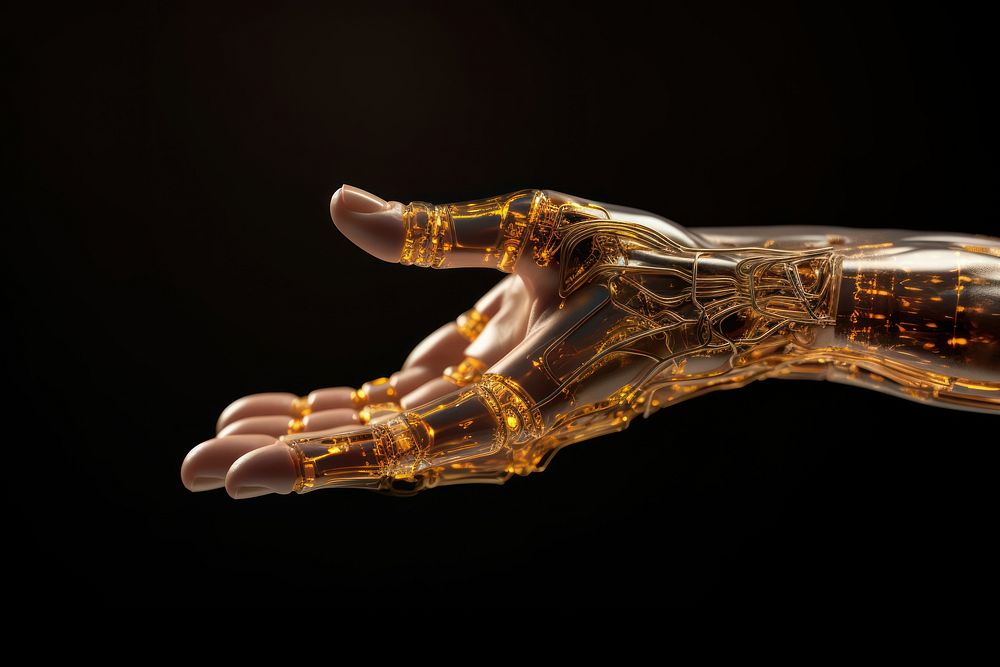 AI hand finger human electronics. AI generated Image by rawpixel.
