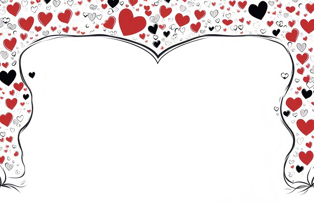 Valentine paper backgrounds line. AI generated Image by rawpixel.