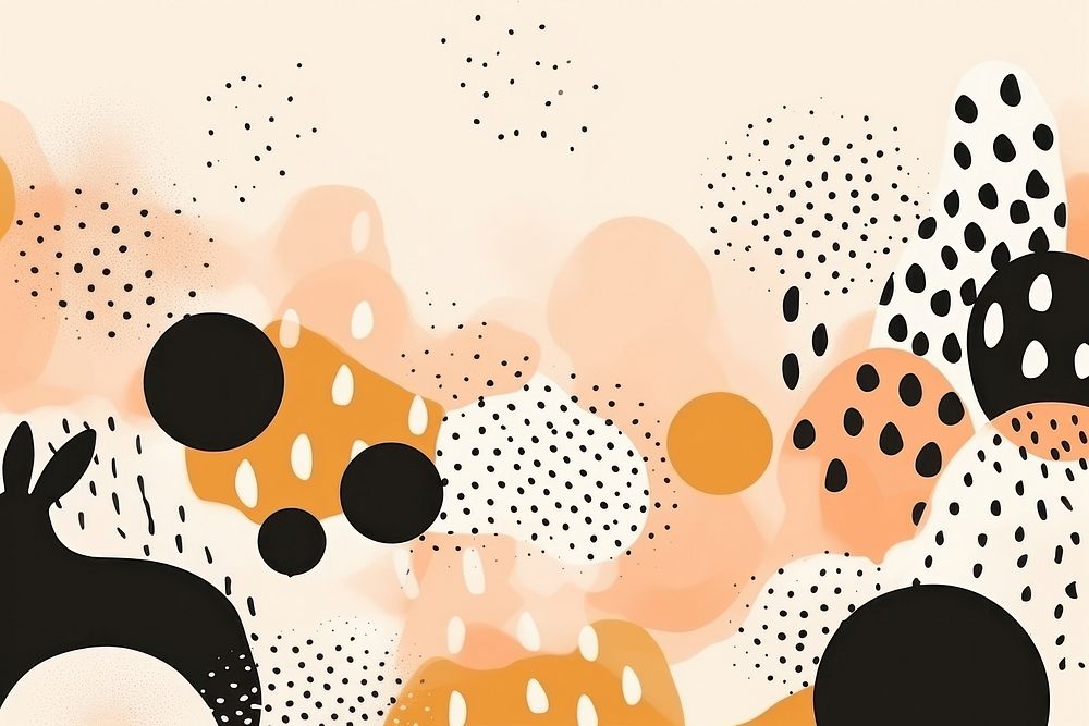 Abstract memphis rabbits illustration backgrounds pattern creativity. AI generated Image by rawpixel.