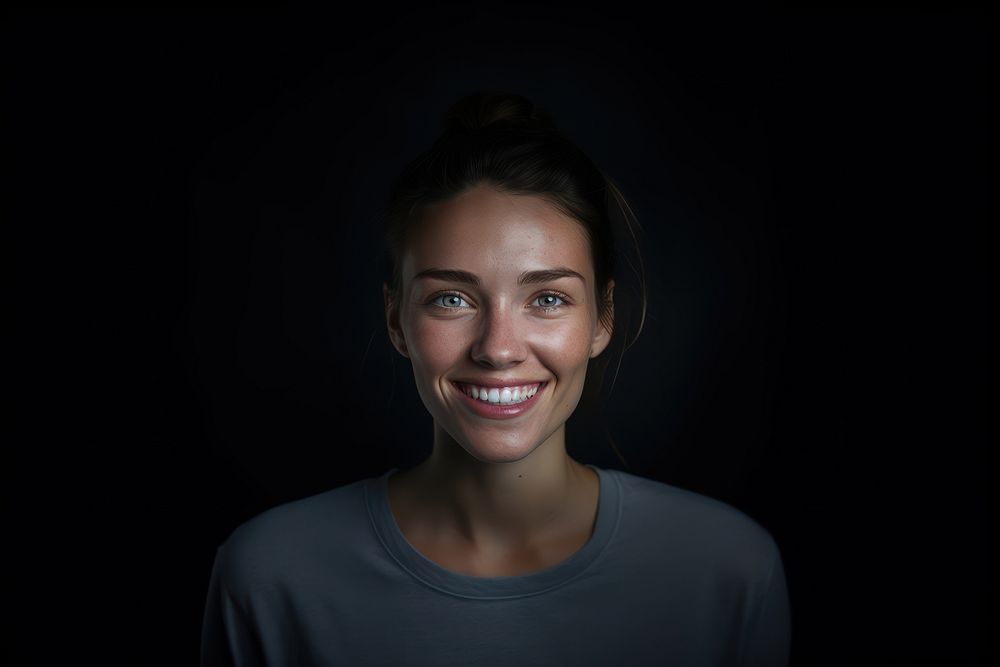 Portrait teeth adult women. AI generated Image by rawpixel.