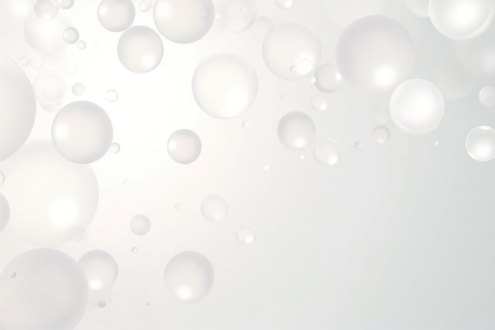 Bubbles background backgrounds abstract white. | Premium Photo